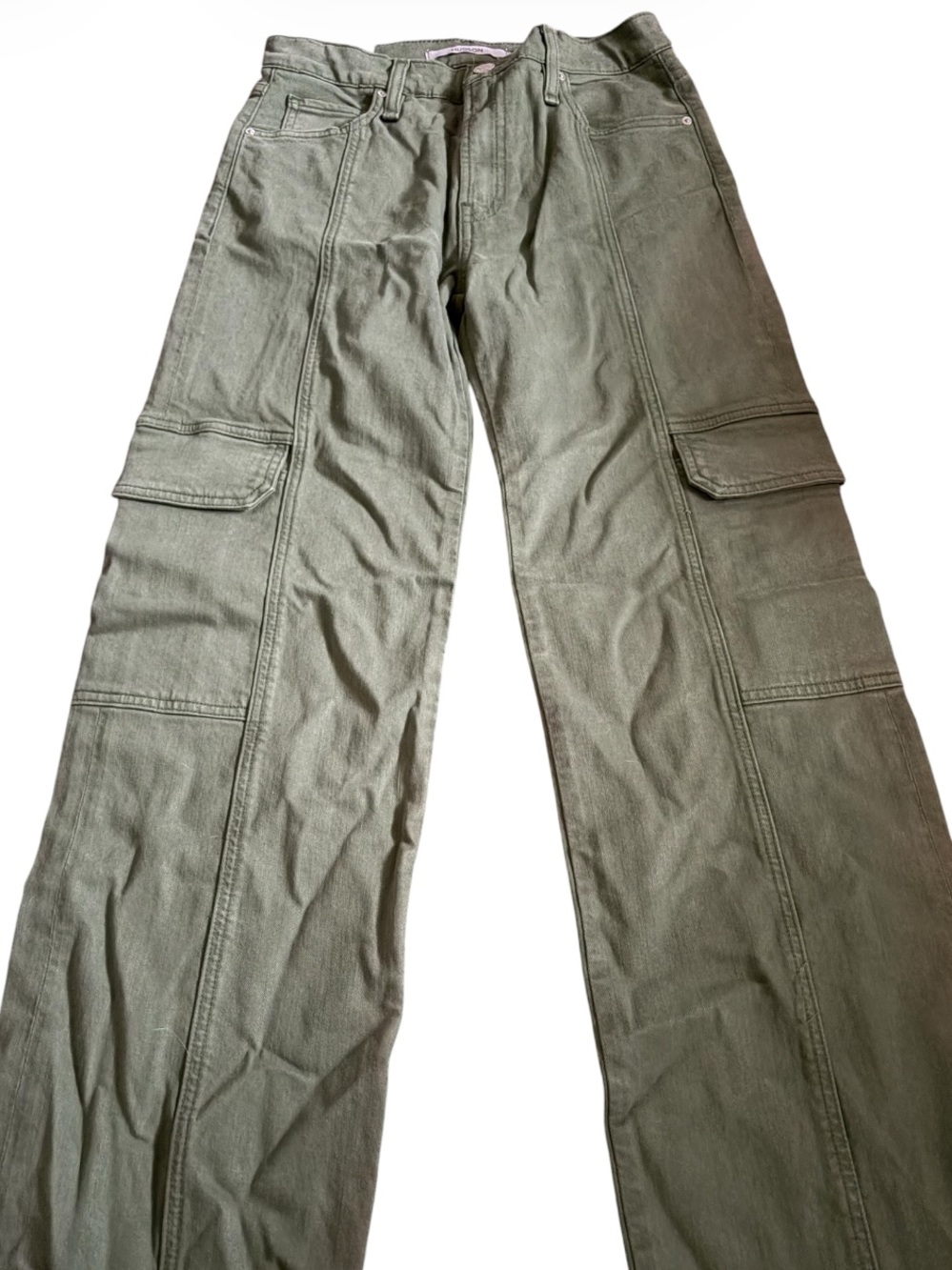 Hudson Rosie High-Rise Wide Leg Cargo Pants